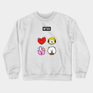 bt21 bts exclusive design 95 Crewneck Sweatshirt